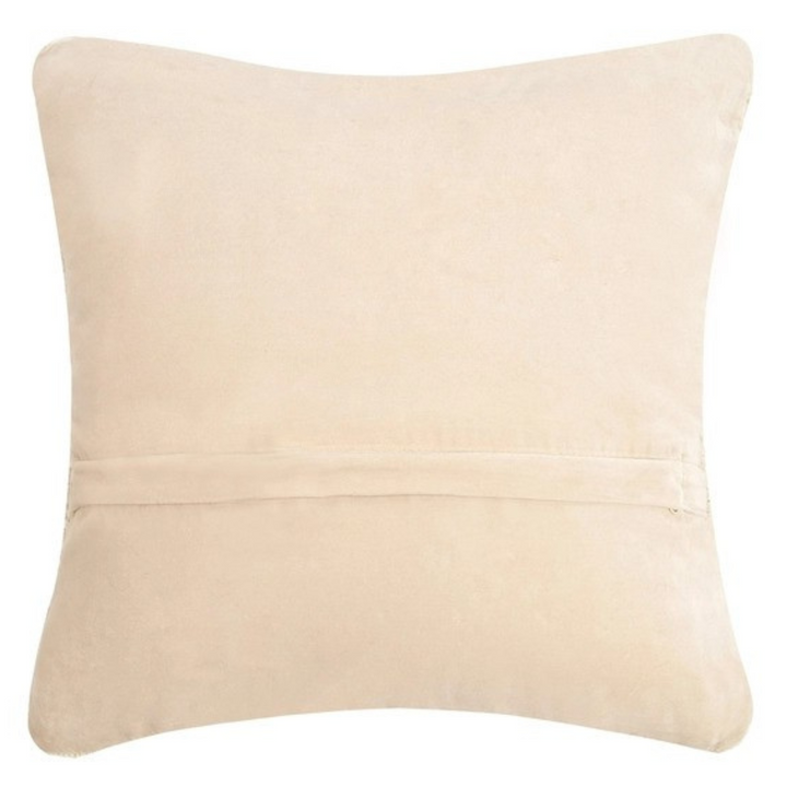 Equestrian Saddle Square Wool Hooked Throw Pillow