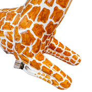 Vintage Italian Glazed Ceramic Giraffe Sculpture