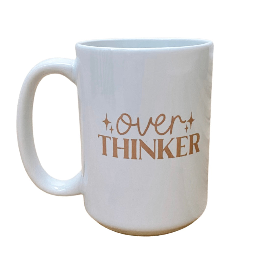 California Ceramic Coffee Mug - Over Thinker