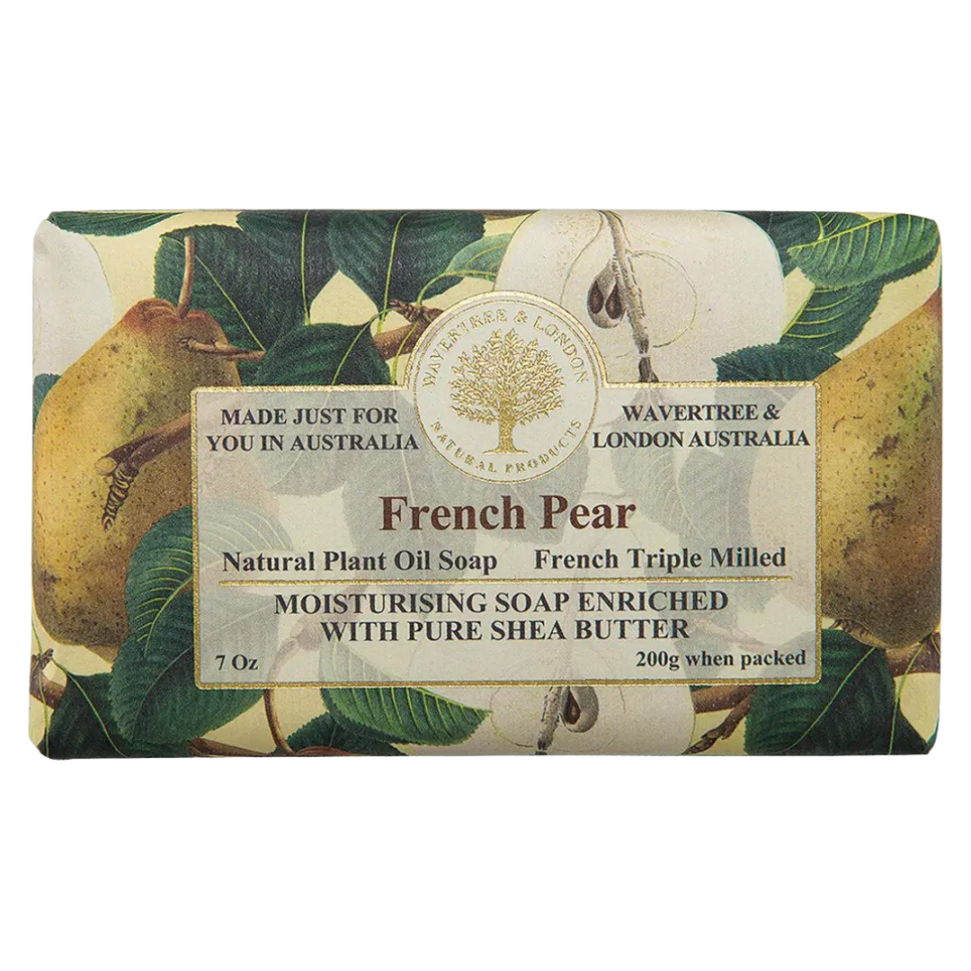 Australian French Pear Natural Soap Bar