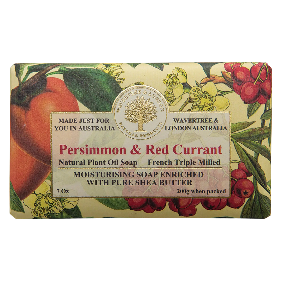 Australian Persimmon & Red Currant Natural Soap Bar