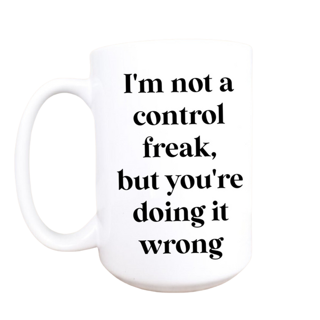 I'm not a Control Freak