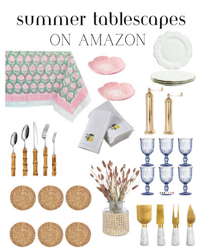 Summer Tablescapes On Amazon