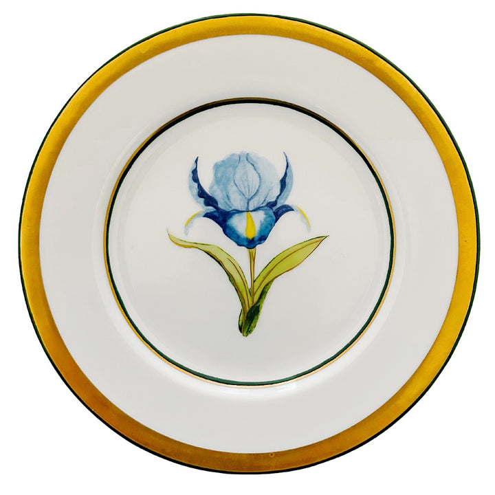 1990s Marc Blackwell Iris Single Plate