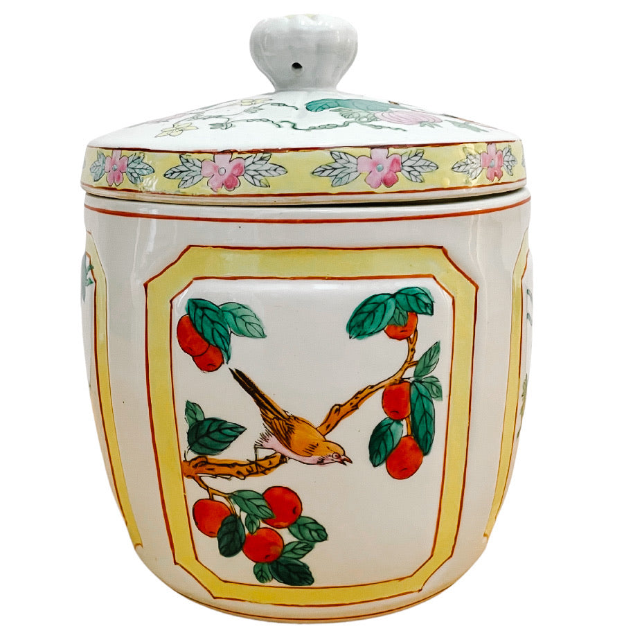 Vintage Williams-Sonoma Chinoiserie Lidded Canister