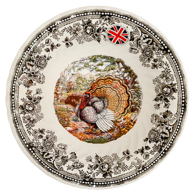 Queen's Majestic Beauty Turkey Serving Bowl