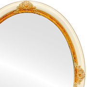 Vintage French Oval Wall Mirrors Victorian Style