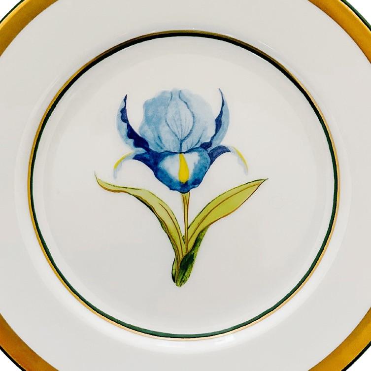 1990s Marc Blackwell Iris Single Plate