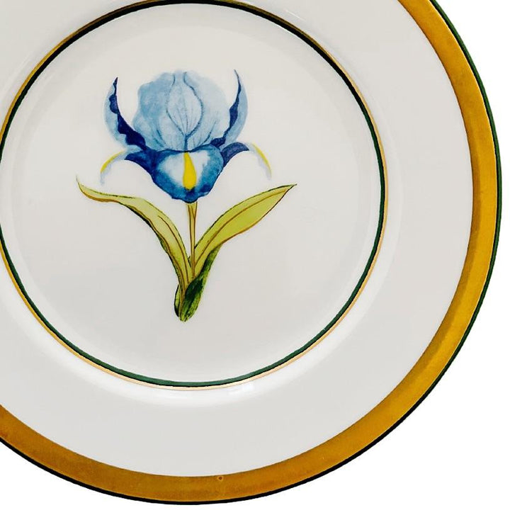 1990s Marc Blackwell Iris Single Plate