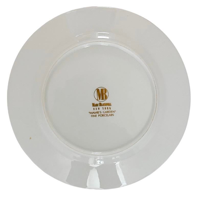 1990s Marc Blackwell Iris Single Plate