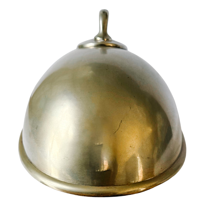 19th Century Grand Victorian Silver Soldered Oval Food Cloche by Reed & Barton