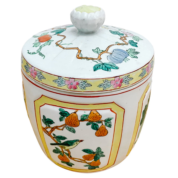 Vintage Williams-Sonoma Chinoiserie Lidded Canister