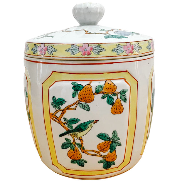 Vintage Williams-Sonoma Chinoiserie Lidded Canister
