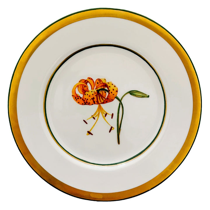 Vintage Marc Blackwell Tiger Lily Single Plate