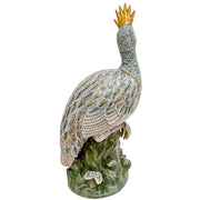 Large 17.5" Chinese Ceramic Perched Bird Figurine