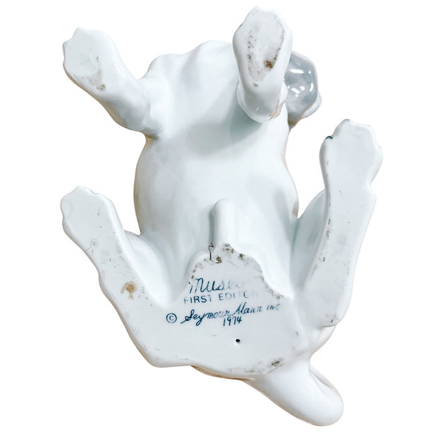 1974 Seymour Mann Porcelain Male Pug Figurine