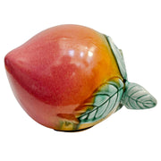 Large Scale Chinese Ceramic Peach Decorative Object