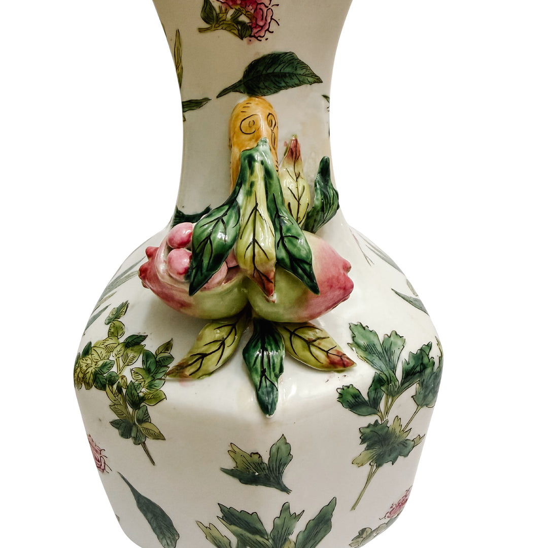 Andrea by Sadek Vase With Pomegranate Handles