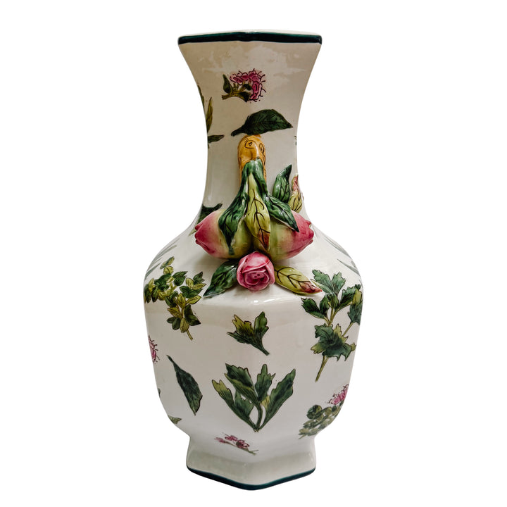 Andrea by Sadek Vase With Pomegranate Handles