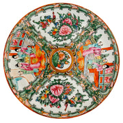 Antique Chinese Export Rose Medallion Plate