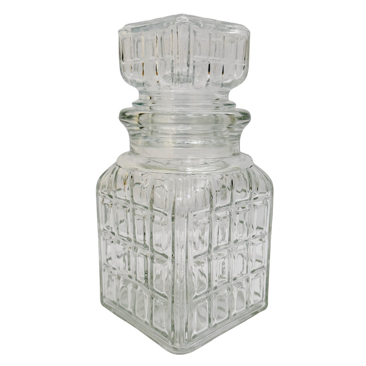 Antique English Silver Plated & Cut Glass Pickle Jars Pair in Original Caddy With Fork