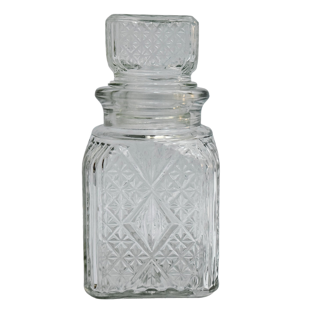 Antique English Silver Plated & Cut Glass Pickle Jars Pair in Original Caddy With Forks