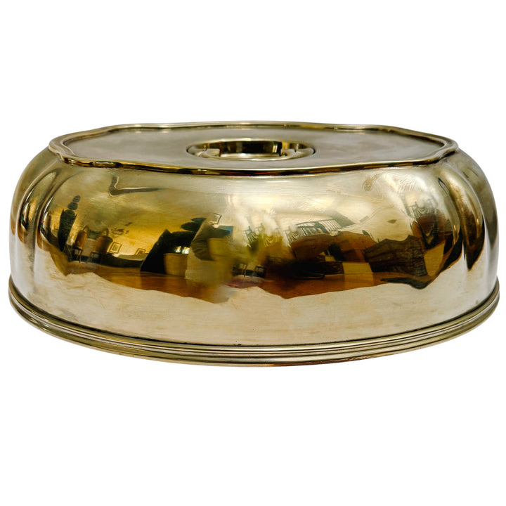 Antique Reed & Barton Silver Soldered Food Cloche From Historic Davenport Hotel