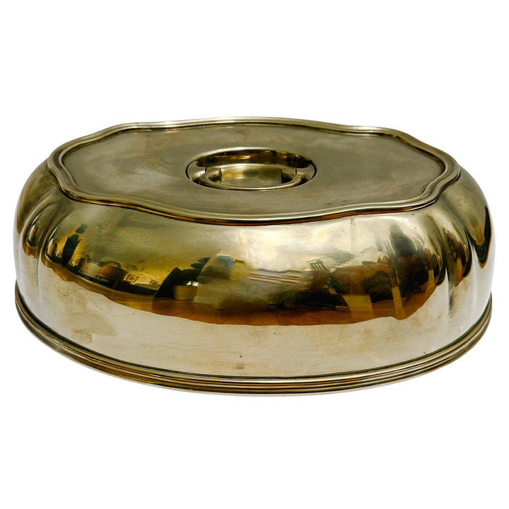 Antique Reed & Barton Silver Soldered Food Cloche From Historic Davenport Hotel