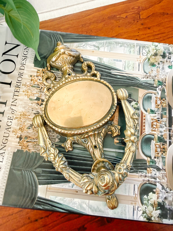 Antique Victorian Brass Door Knocker