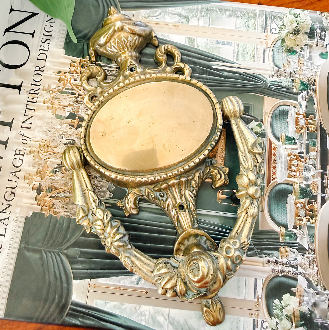 Antique Victorian Brass Door Knocker