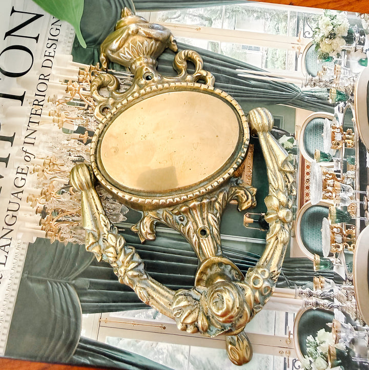 Antique Victorian Brass Door Knocker