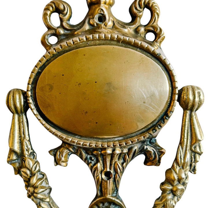Antique Victorian Brass Door Knocker