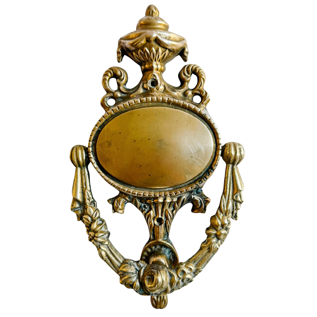Antique Victorian Brass Door Knocker