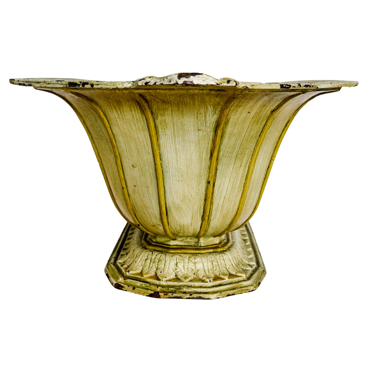 Antique 19th C. French Louis XVI Style Cast Iron Footed Jardiniere Planter