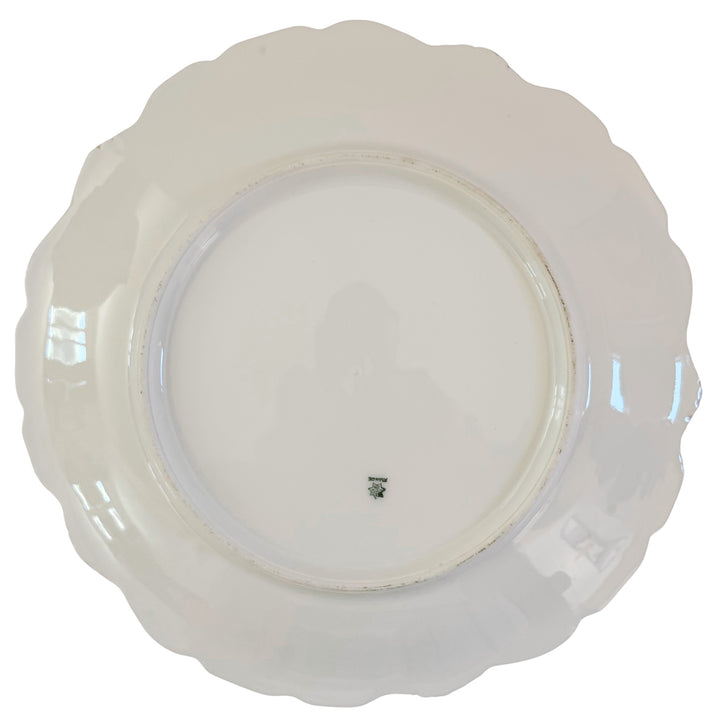 Antique French Limoges Fish Plate by Coiffe et Cie