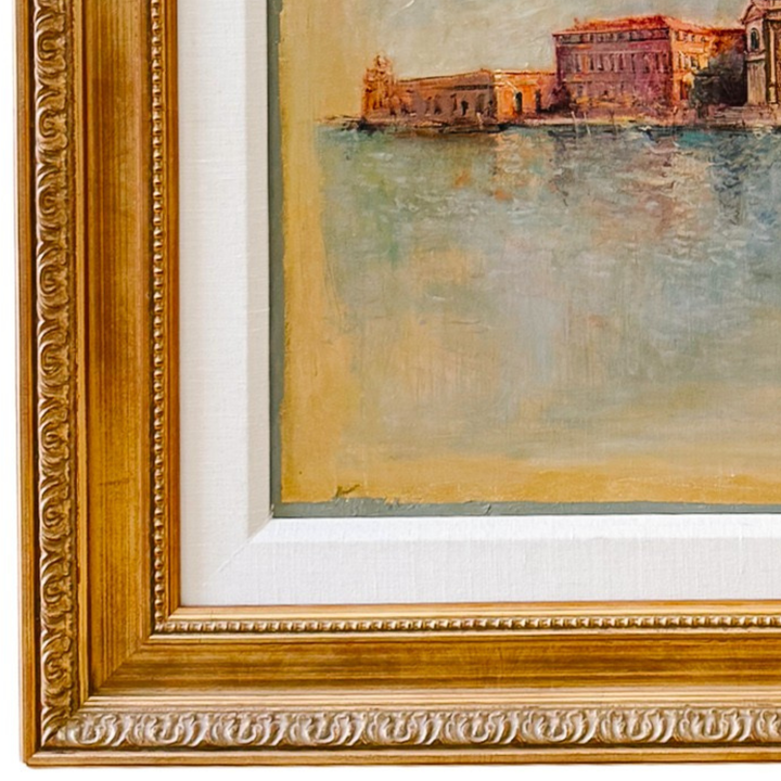 Armand Merizon Large Original Oil Painting "Horizons" Venice Grand Canal Impressionist