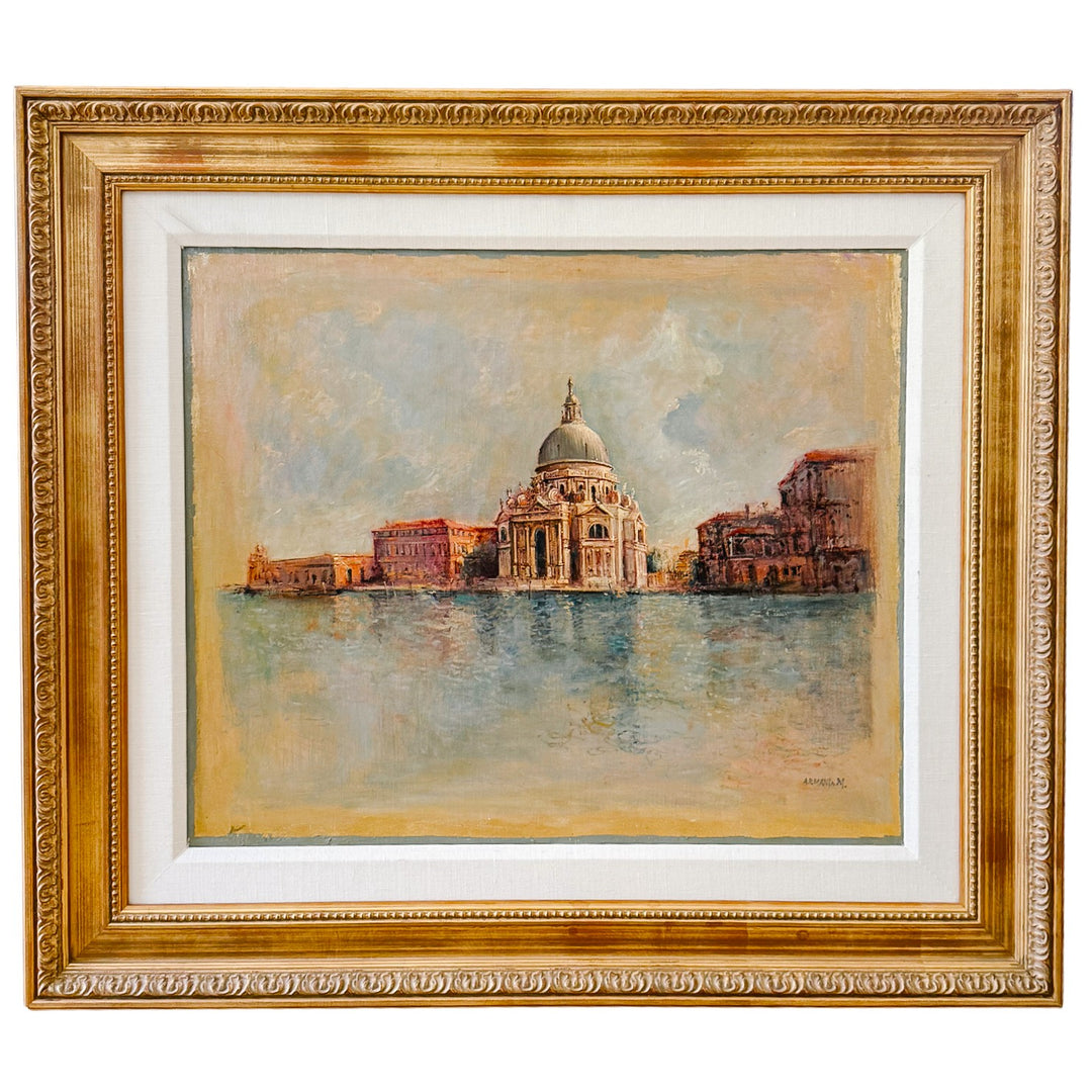 Armand Merizon Large Original Oil Painting "Horizons" Venice Grand Canal Impressionist