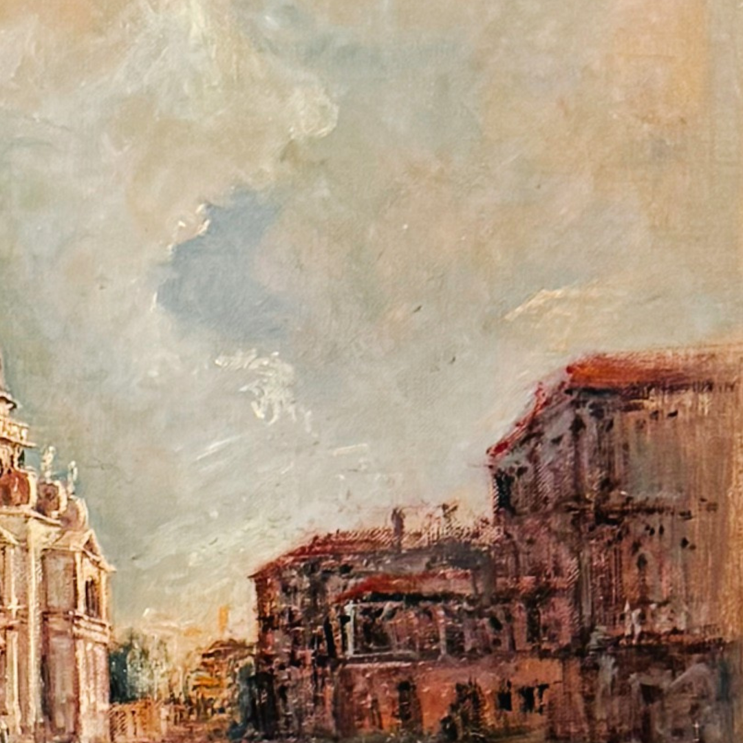Armand Merizon Large Original Oil Painting "Horizons" Venice Grand Canal Impressionist