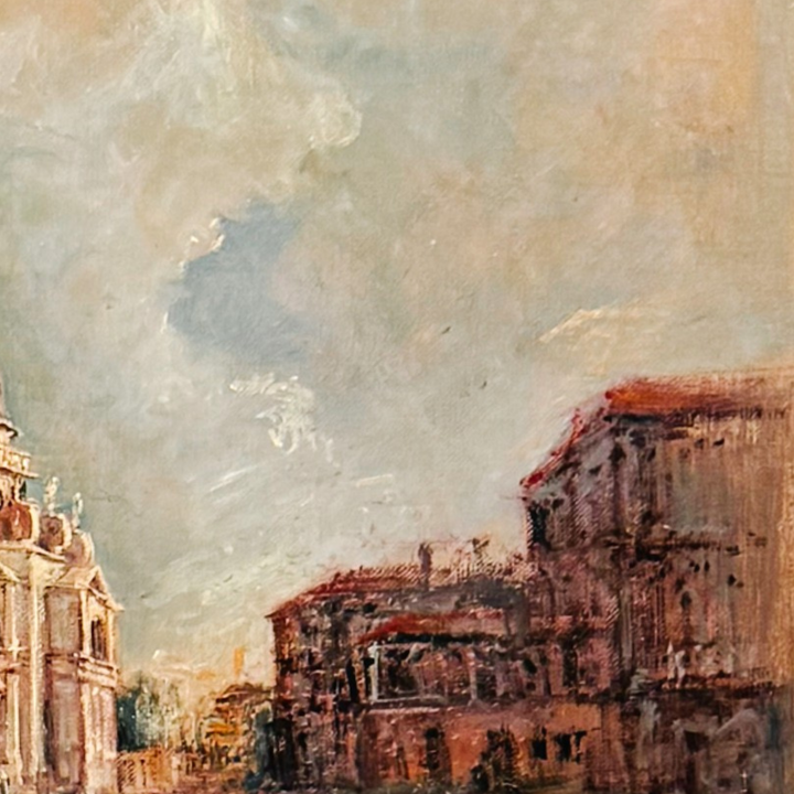 Armand Merizon Large Original Oil Painting "Horizons" Venice Grand Canal Impressionist