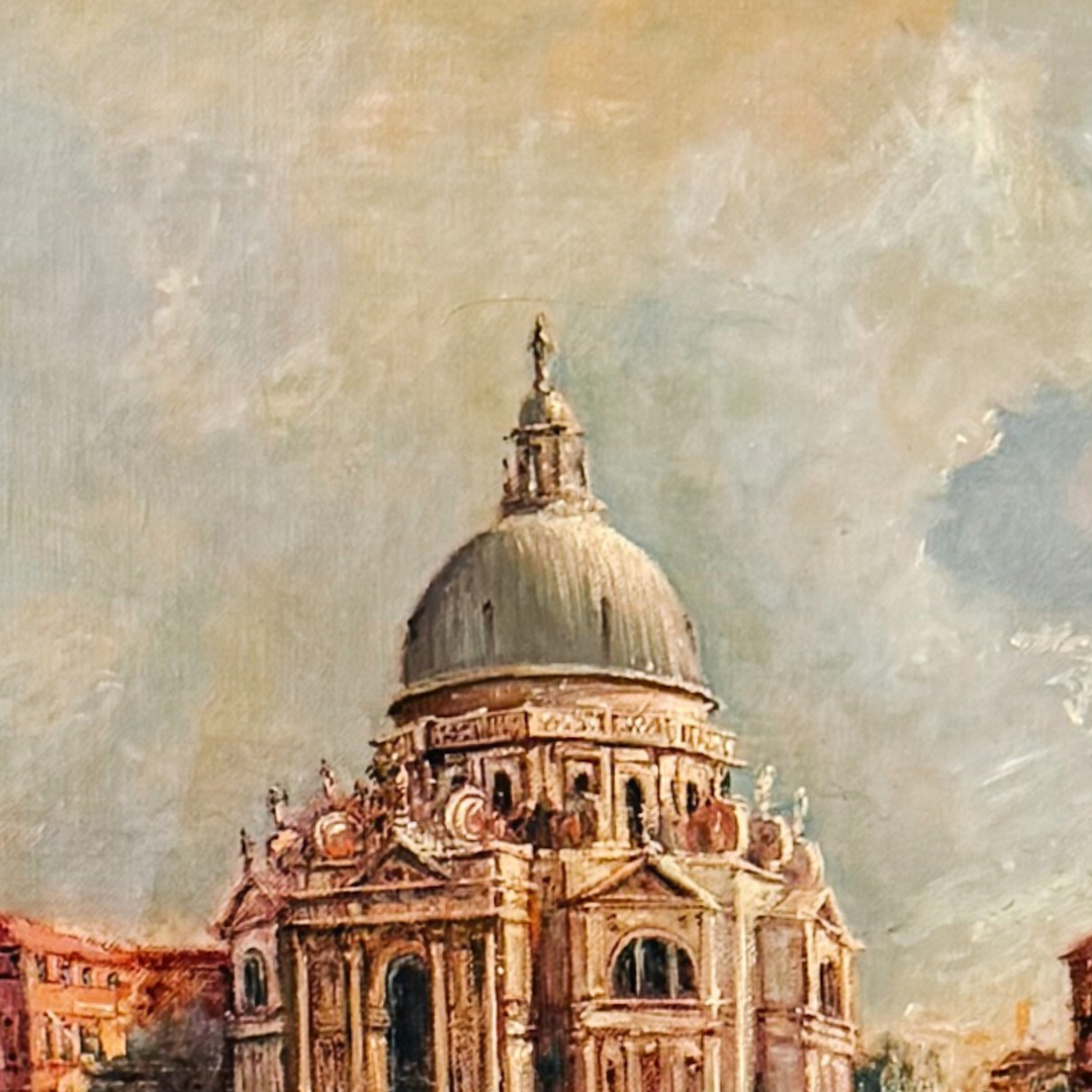 Armand Merizon Large Original Oil Painting "Horizons" Venice Grand Canal Impressionist