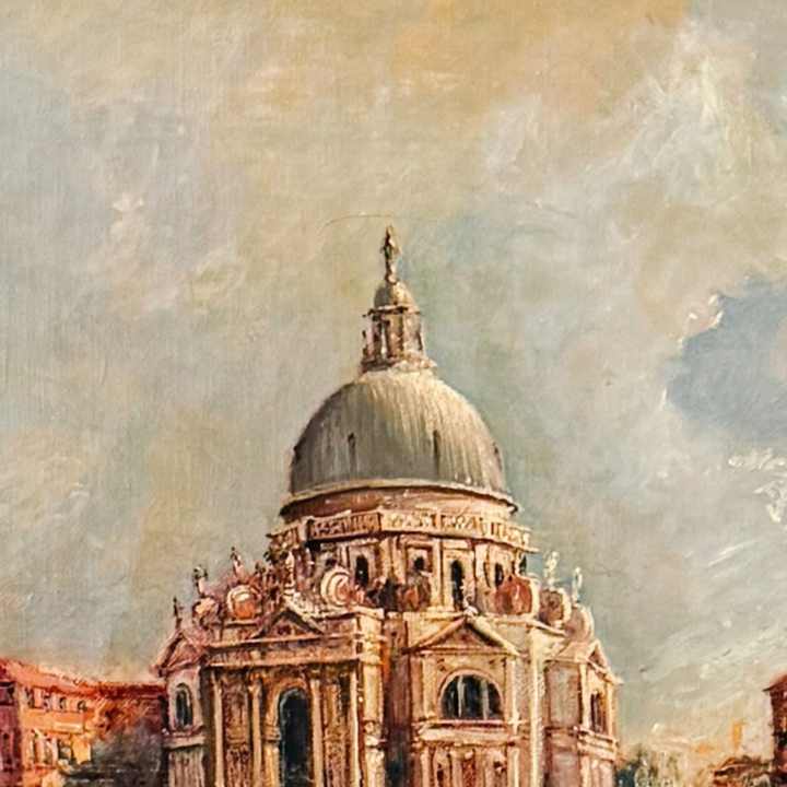 Armand Merizon Large Original Oil Painting "Horizons" Venice Grand Canal Impressionist