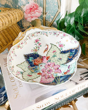 Mottahedeh Tobacco Leaf Shell Dish