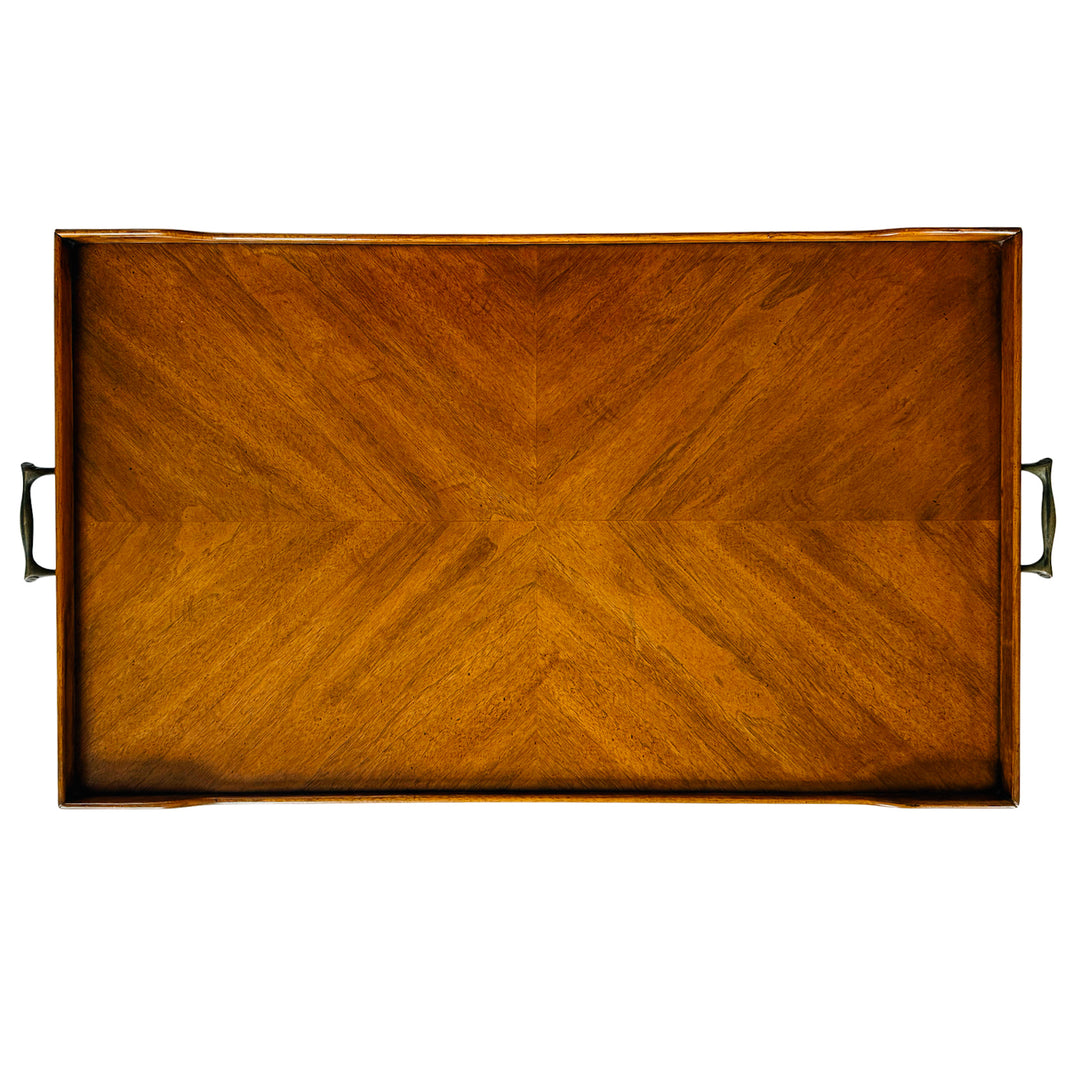 1970s Bamboo Accent Table With Removable Butler Tray by Drexel Heritage
