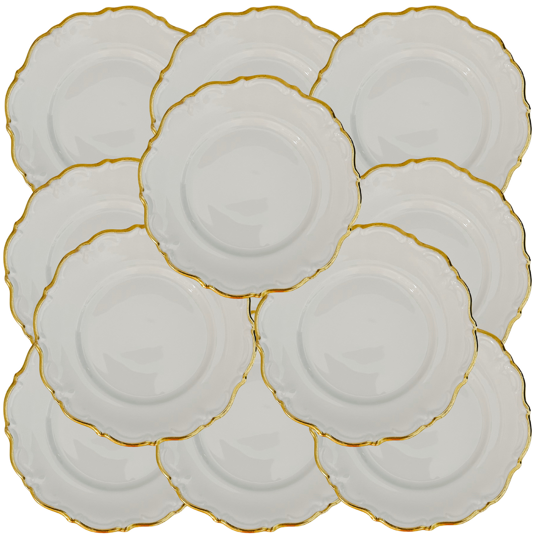 Bavarian Gold Regency Salad Plates by Royal Heidelberg