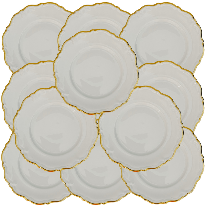 Bavarian Gold Regency Salad Plates by Royal Heidelberg