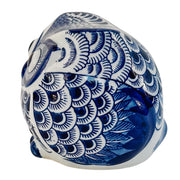 Blue & White Porcelain Fishnet Owl