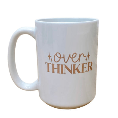 California Ceramic Coffee Mug - Over Thinker