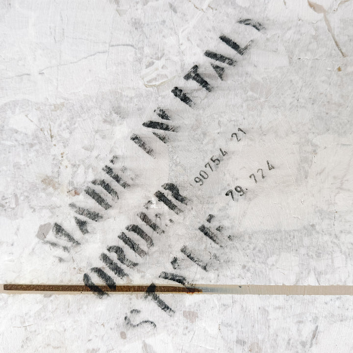 Century Furniture Neoclassical Marble Top Console Table Made in Italy