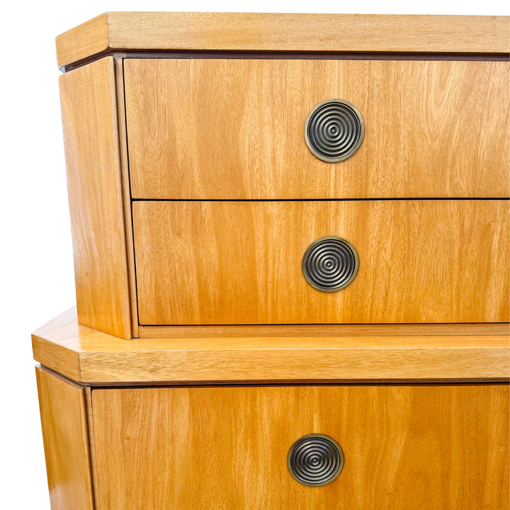 Charles Pfister Primavera Triple Chest-on-Chest by Baker Furniture