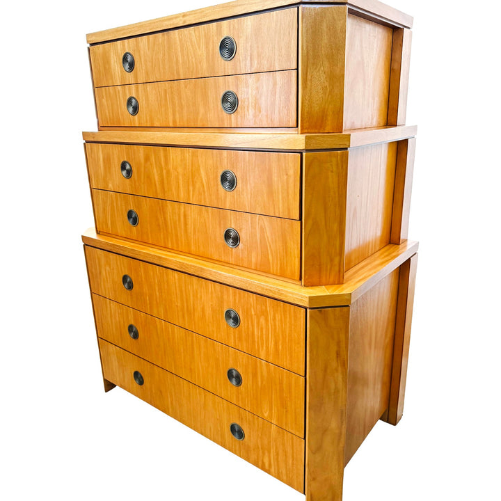 Charles Pfister Primavera Triple Chest-on-Chest by Baker Furniture